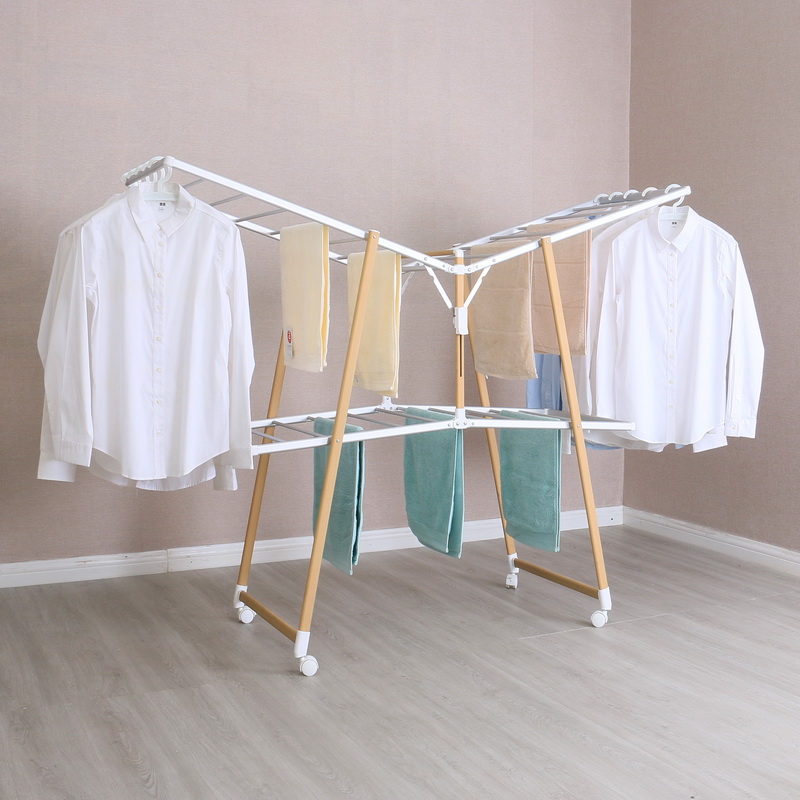 portable butterfly clothes drying rack foldable drying rack