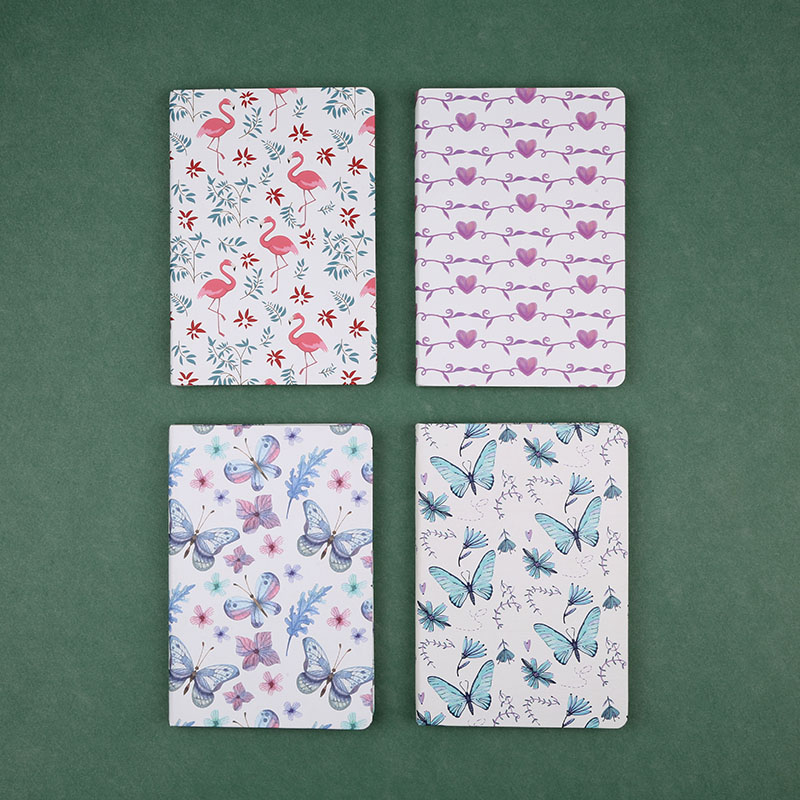 WANSHIFA 2021 Creative Design Color Printed Hard Cover Notebook