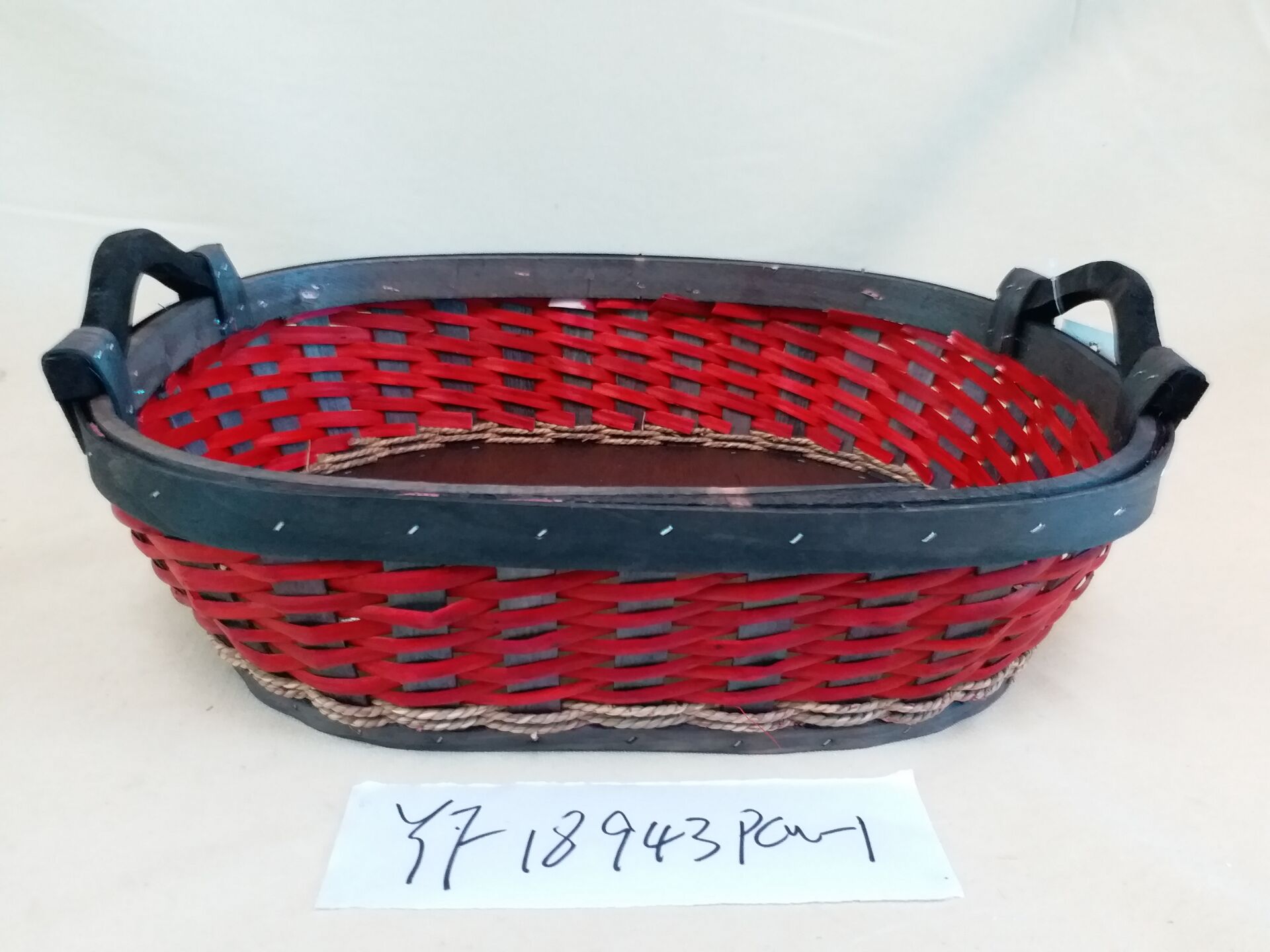 Gushi Yufeng handmade woven basket wicker tray gift basket gift packing basket fruit basket Christmas basket tray