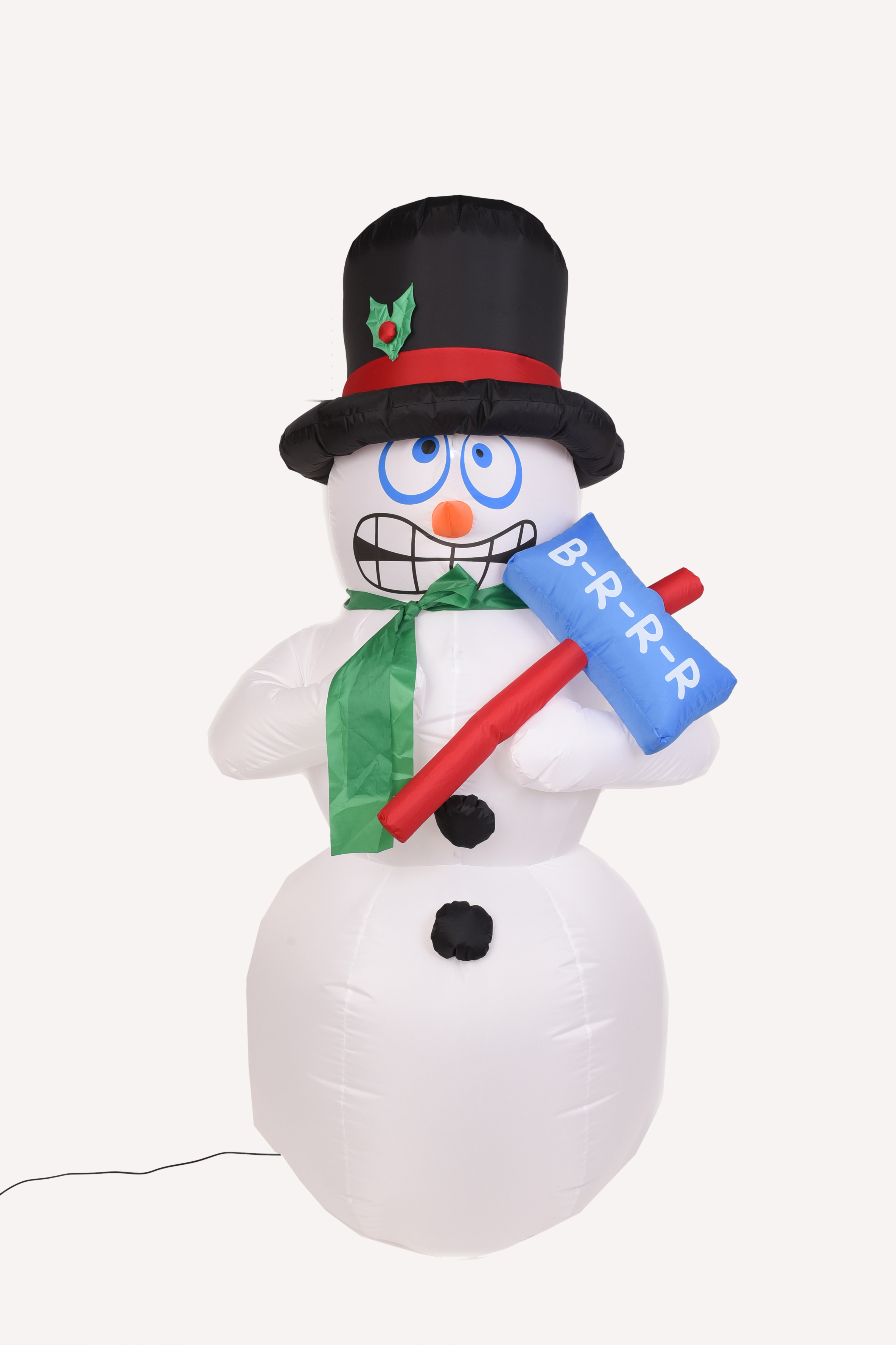 180cm shivering snowman