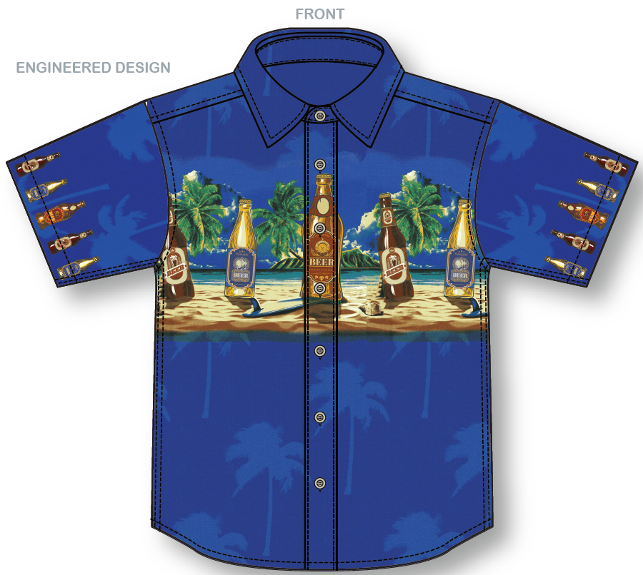 hawaiian printed shirt