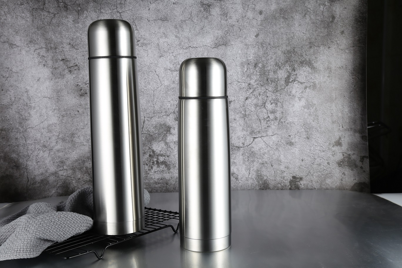 stainless steel thermos