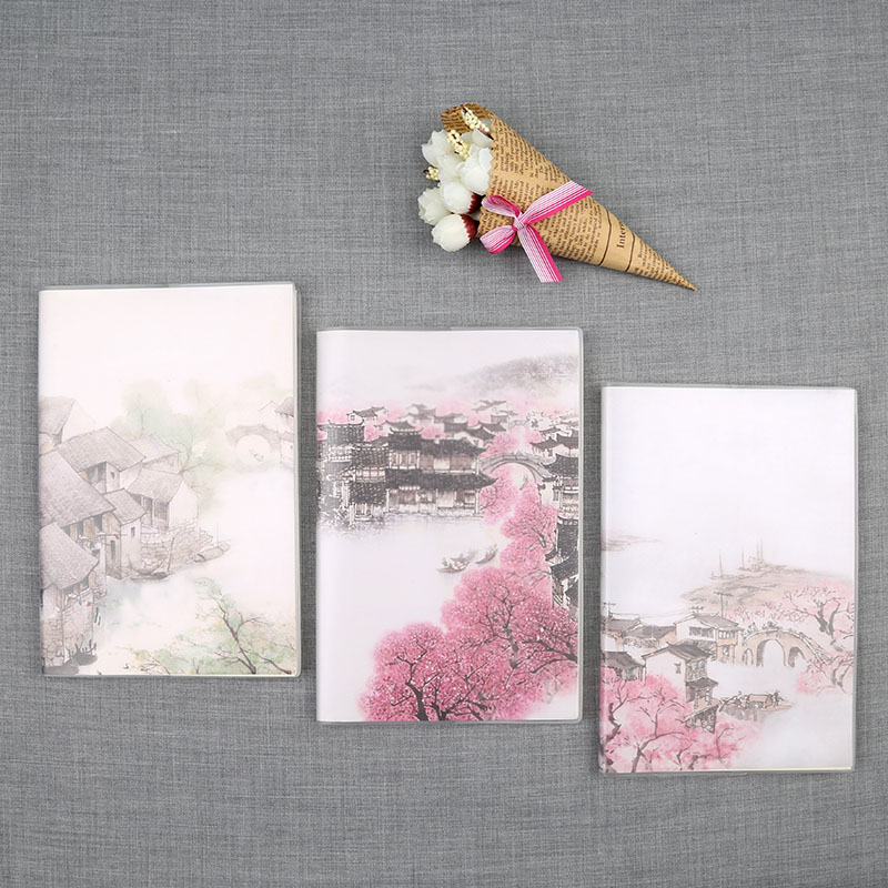 WANSHIFA 2021 Creative Design Color Printed Hard Cover Notebook