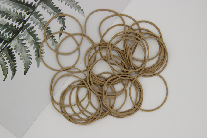 Dark beige color Rubber bands,Natural color rubber bands,#38 Dark beige color rubber bands,Elastic,Office supplies rubber bands
