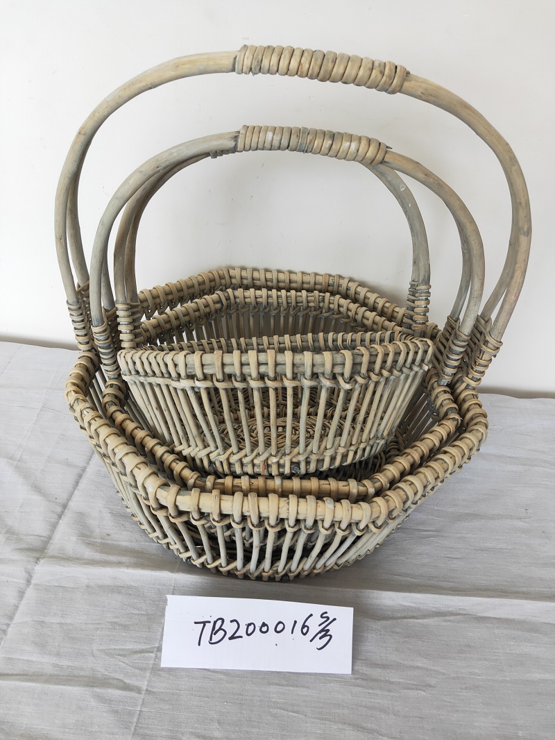 hand weaving storage basket