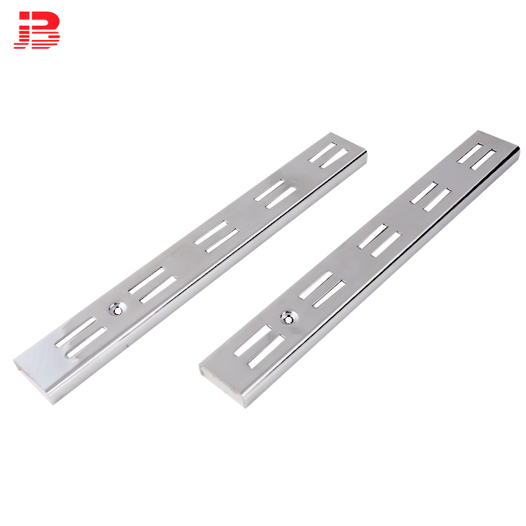 Double slotted wall channels