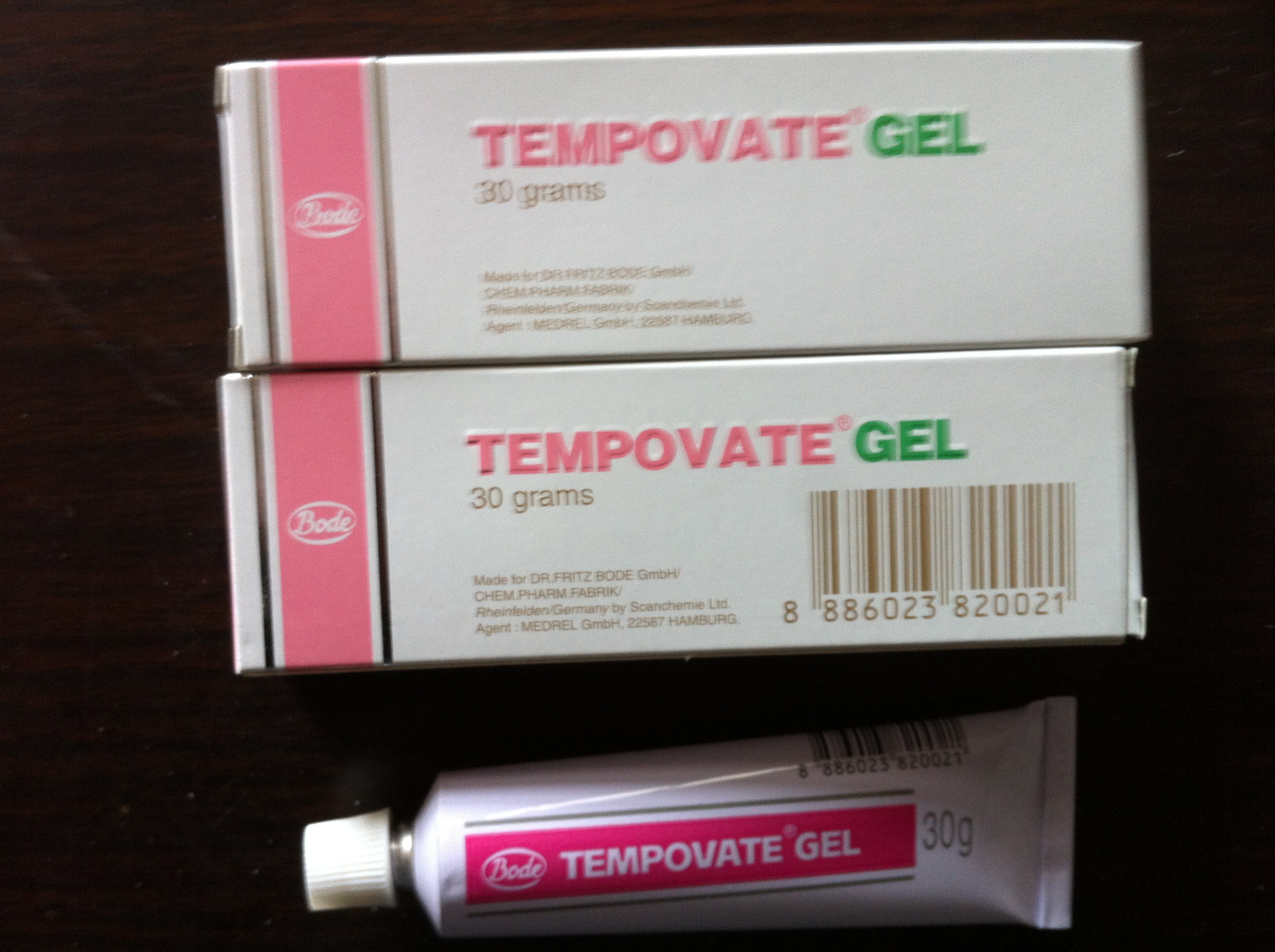 Tempovate Gel