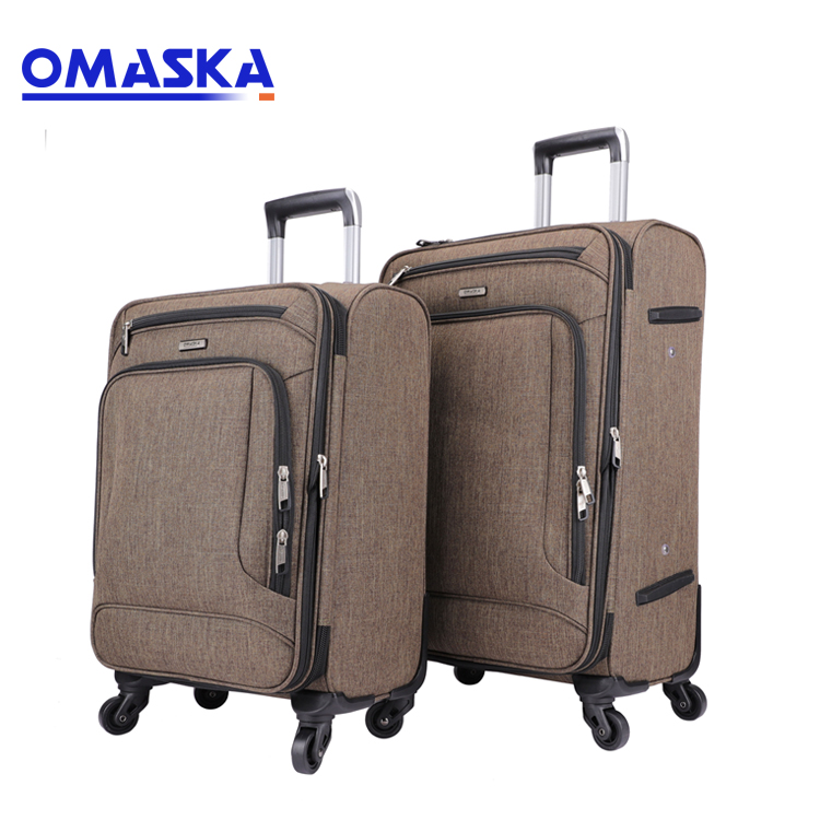 2020 New design Nylon Code Lock custom suitcase spinner wheels carry on luggage travel trolley suitcase