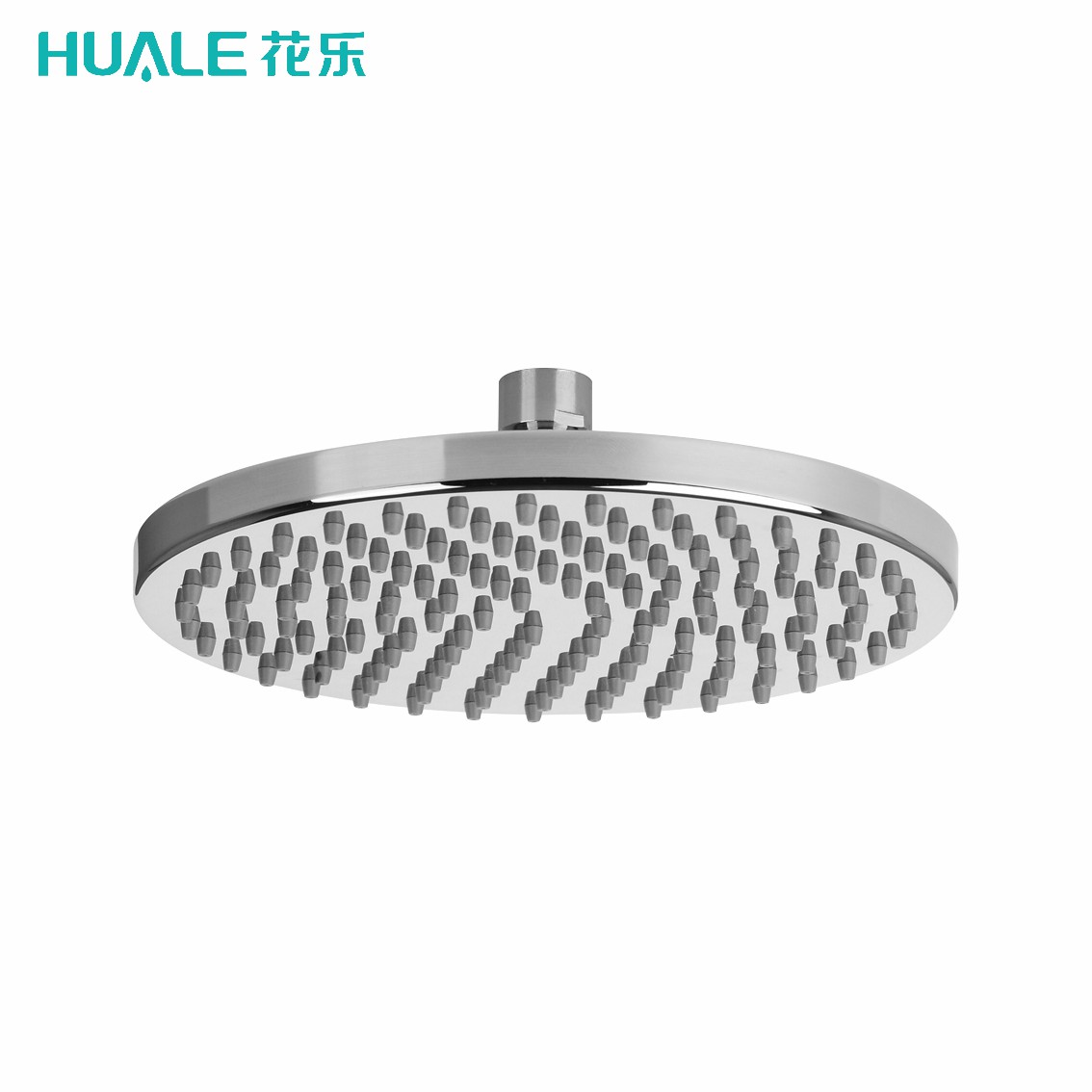 Modern Design round shaped shower head rain shower water saving plastic