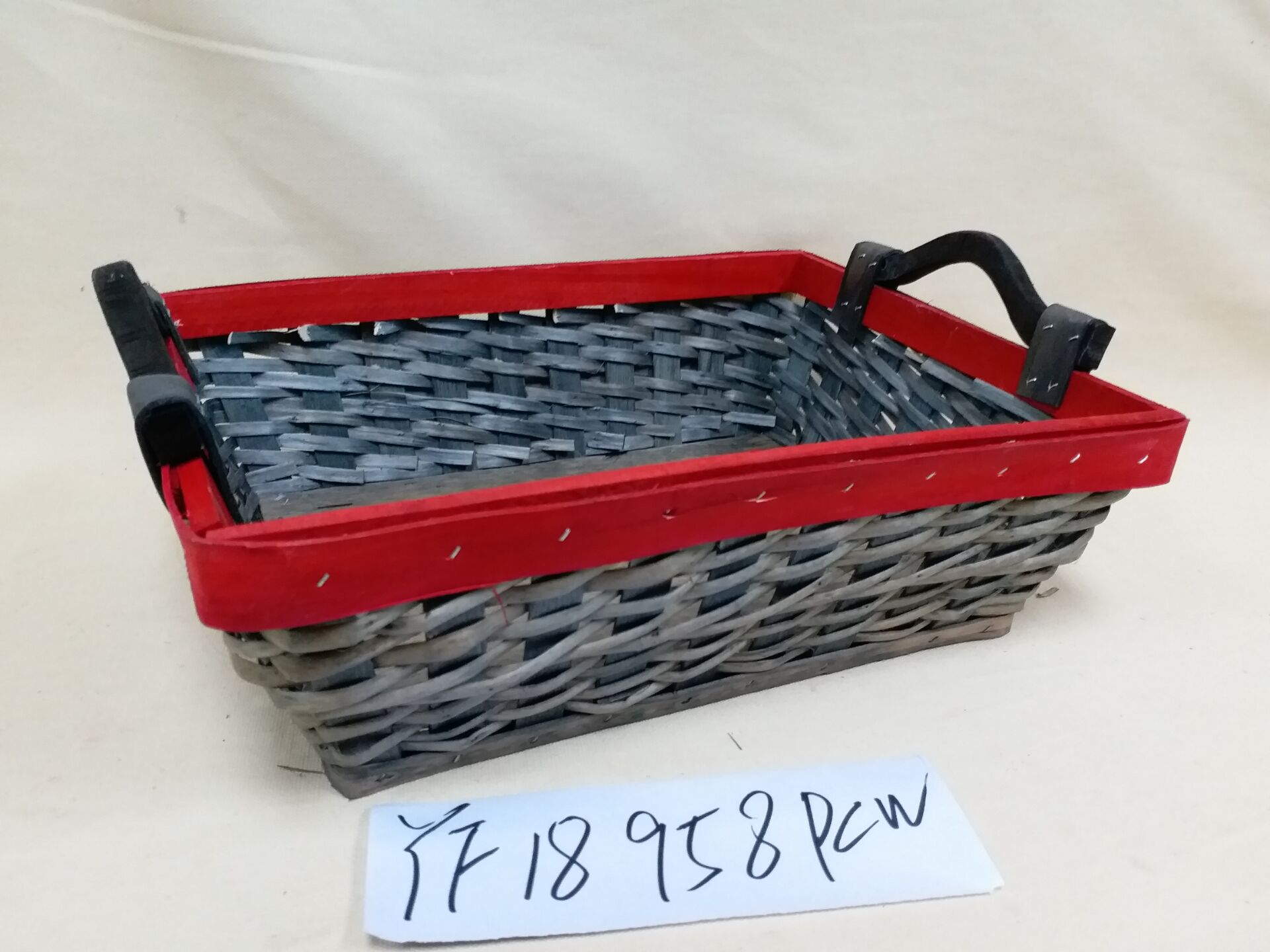 Gushi Yufeng handmade woven basket wicker tray gift basket gift packing basket fruit basket Christmas basket