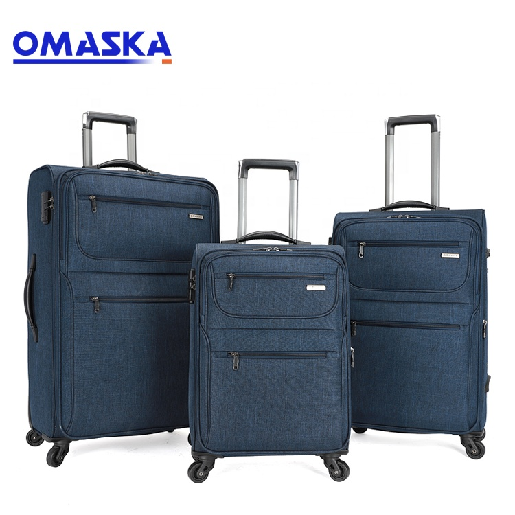 OMASKA brand nylon material space soft travelling bags luggage