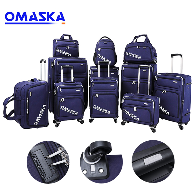 suitcase luggage 20 years factory wholesale OEM ODM OBM custom 12 pcs removable wheel trolley travel luggage set