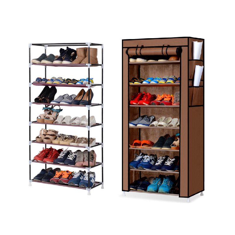 Nonwoven shoe storage cabinet