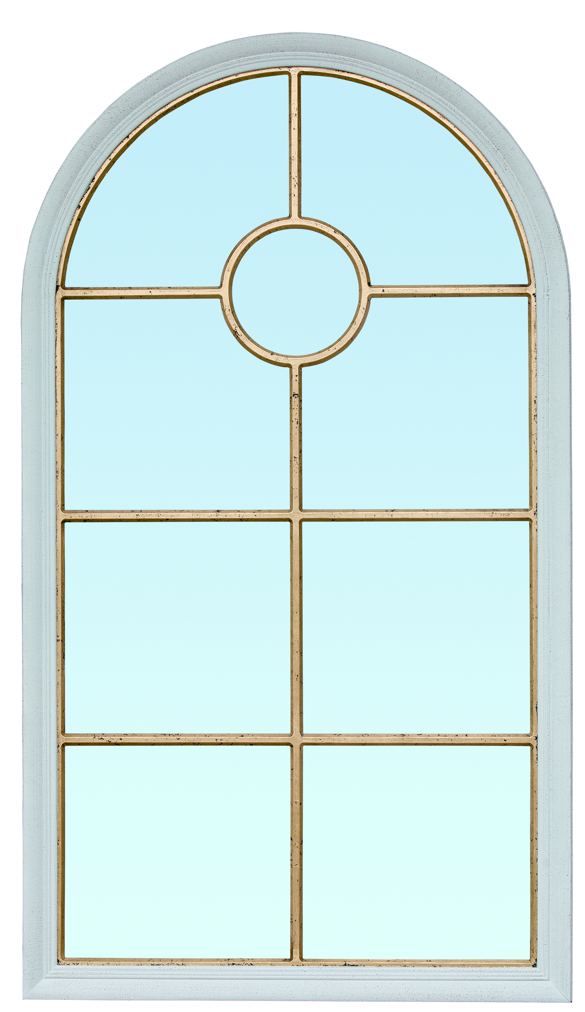 Wooden framed mirror
