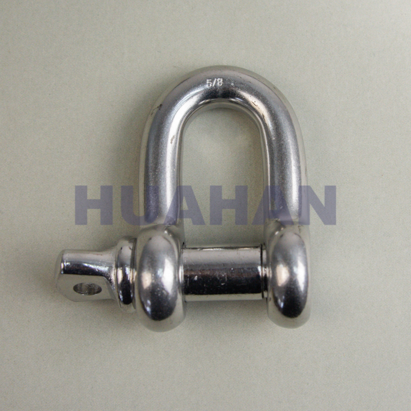 Stainless Steel Screw Pin Chain Shackle U.s.type, A.i.s.i.304 Or 316