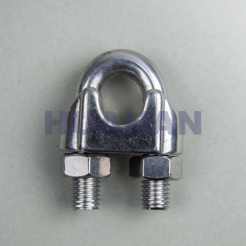 Stainless Steel Din 741 Wire Rope Clip, A.i.s.i.304 Or 316