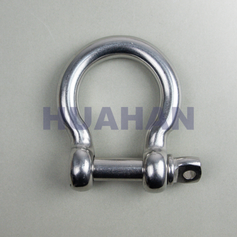 Stainless Steel European Type Large Bow Shackle, A.i.s.i.304 Or 316