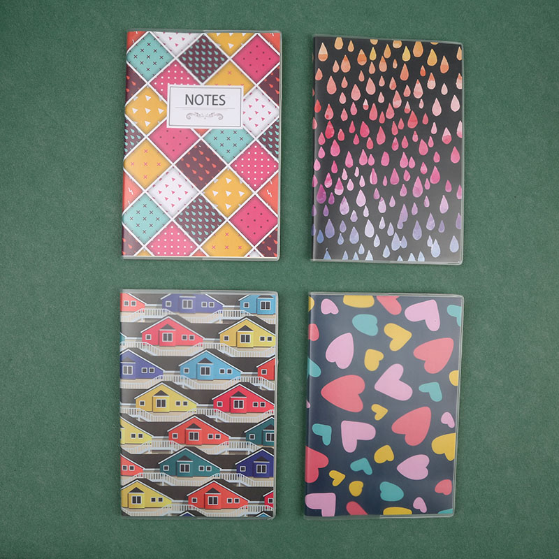 WANSHIFA 2021 Creative Design Color Printed Hard Cover Notebook