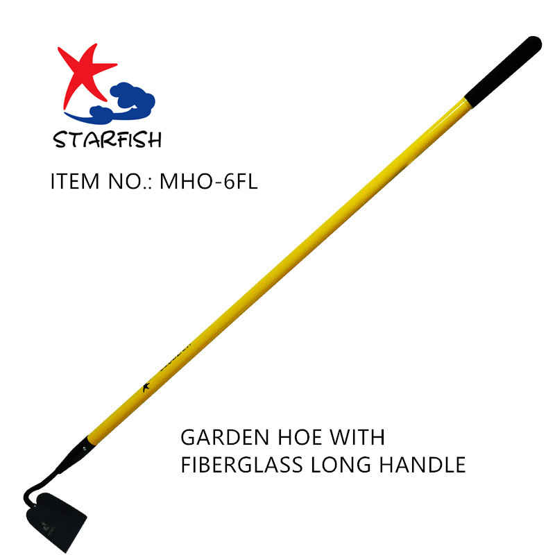 Garden Hoe With Fiberglass Long Handle
