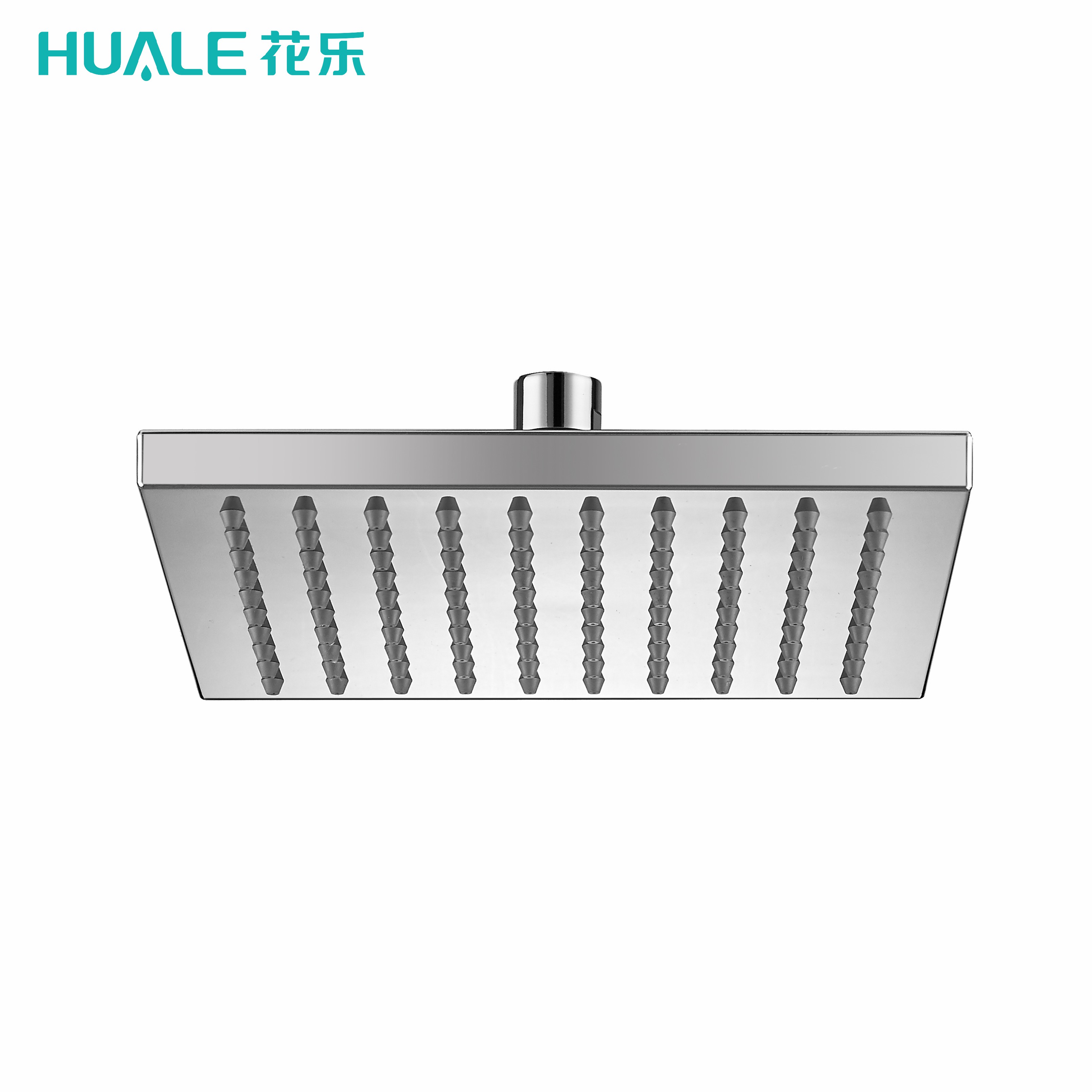 Modern Design square shaped shower head rain shower water saving plastic
