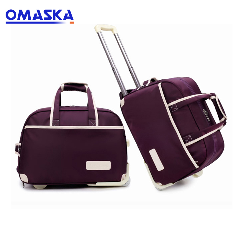 - trolley bag new design duffel nylon material businessman trolley travel bag