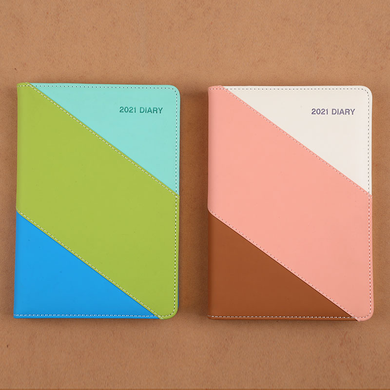 WANSHIFA 2021 Creative Design Color Printed Hard Cover Notebook