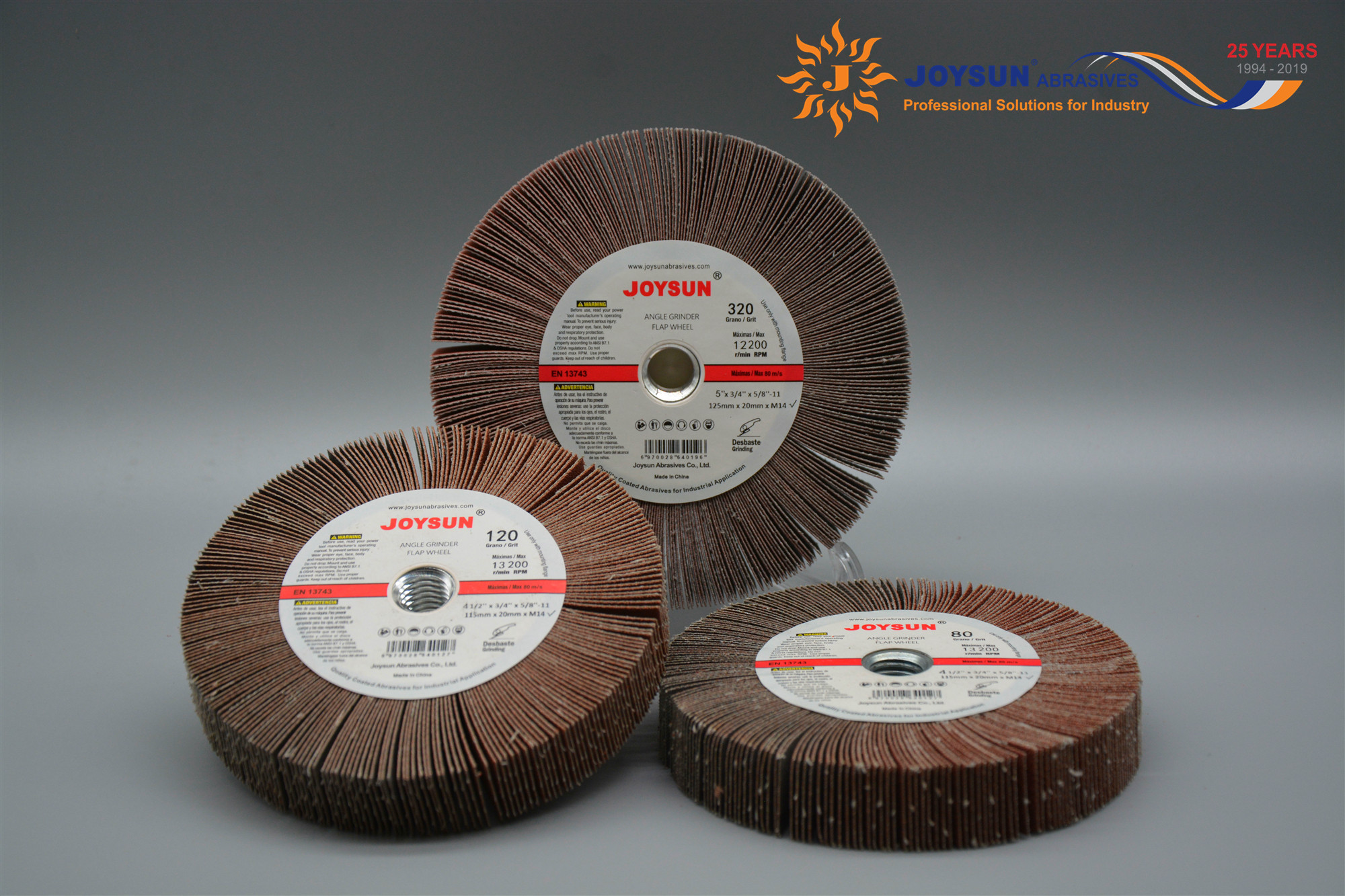 K368GM A/O Quick-Lok Flap Wheels for Angle Grinder