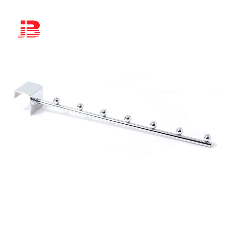 Cross bar straight hook with 5 beads