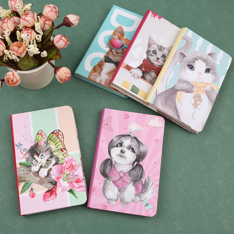 WANSHIFA 2021 Creative Design Color Printed Hard Cover Notebook