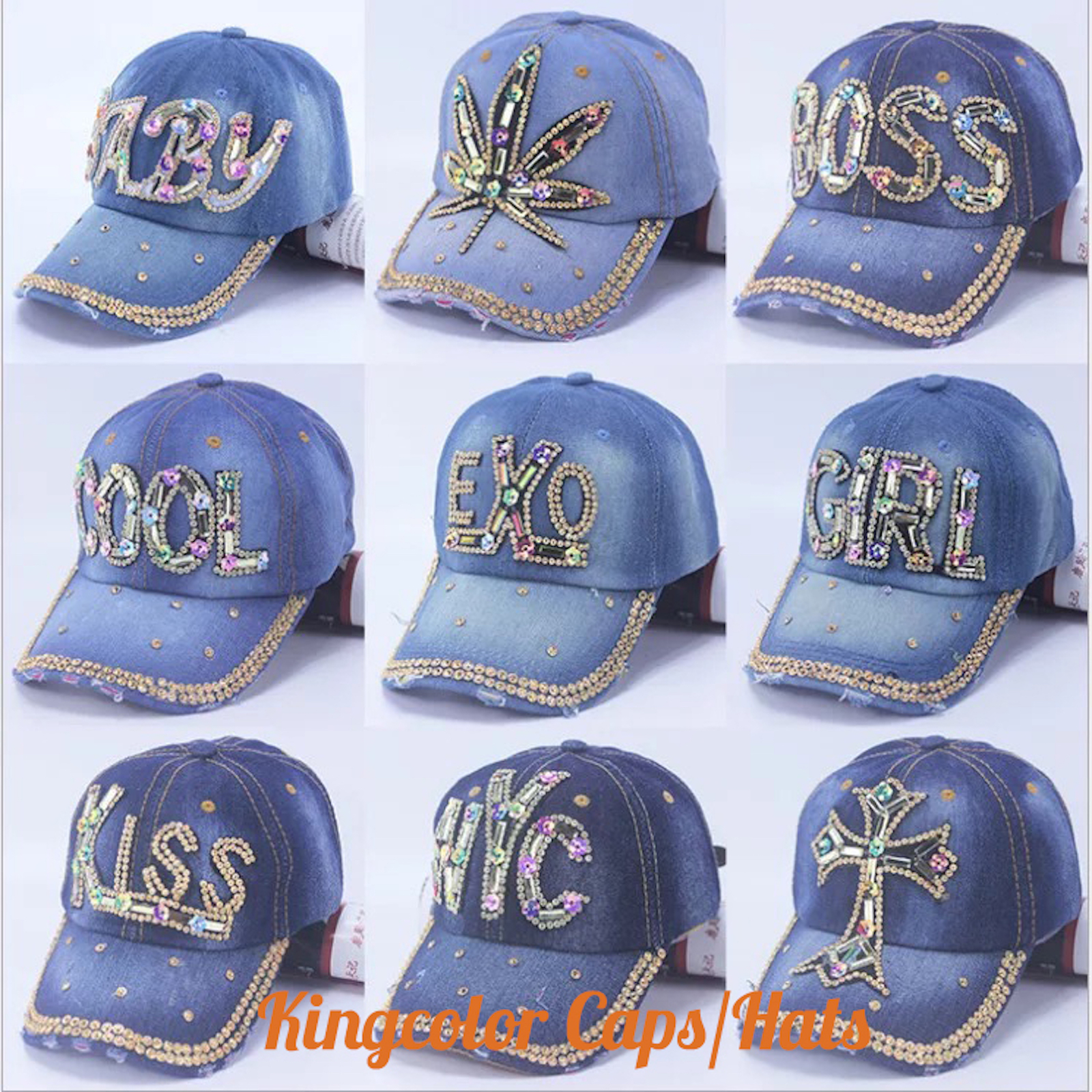 Baseball Cap - Baseball Cap OEM/ODM - Headwear Customisation - Diamond