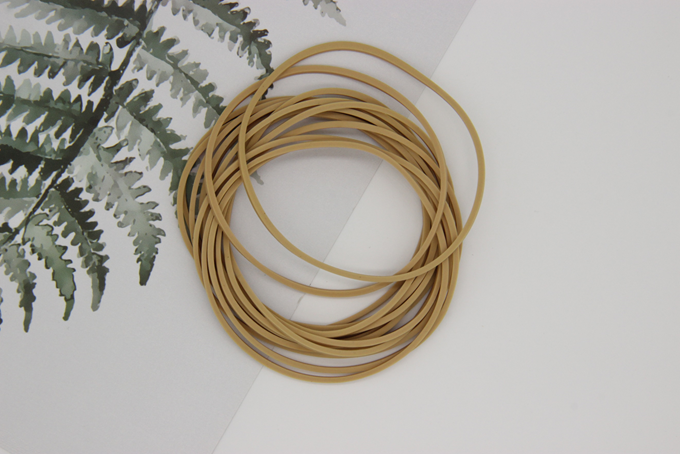 Dark beige color Rubber bands,Natural color rubber bands,#60 Dark beige color rubber bands,Elastic,Office supplies rubber bands