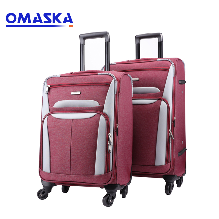 -1 2020 new design hot selling hit color nylon business luggage bag travel bag luggage