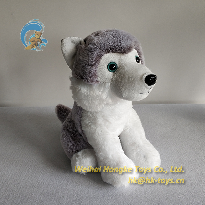 Plush Husky, Squatting, XH00508H1
