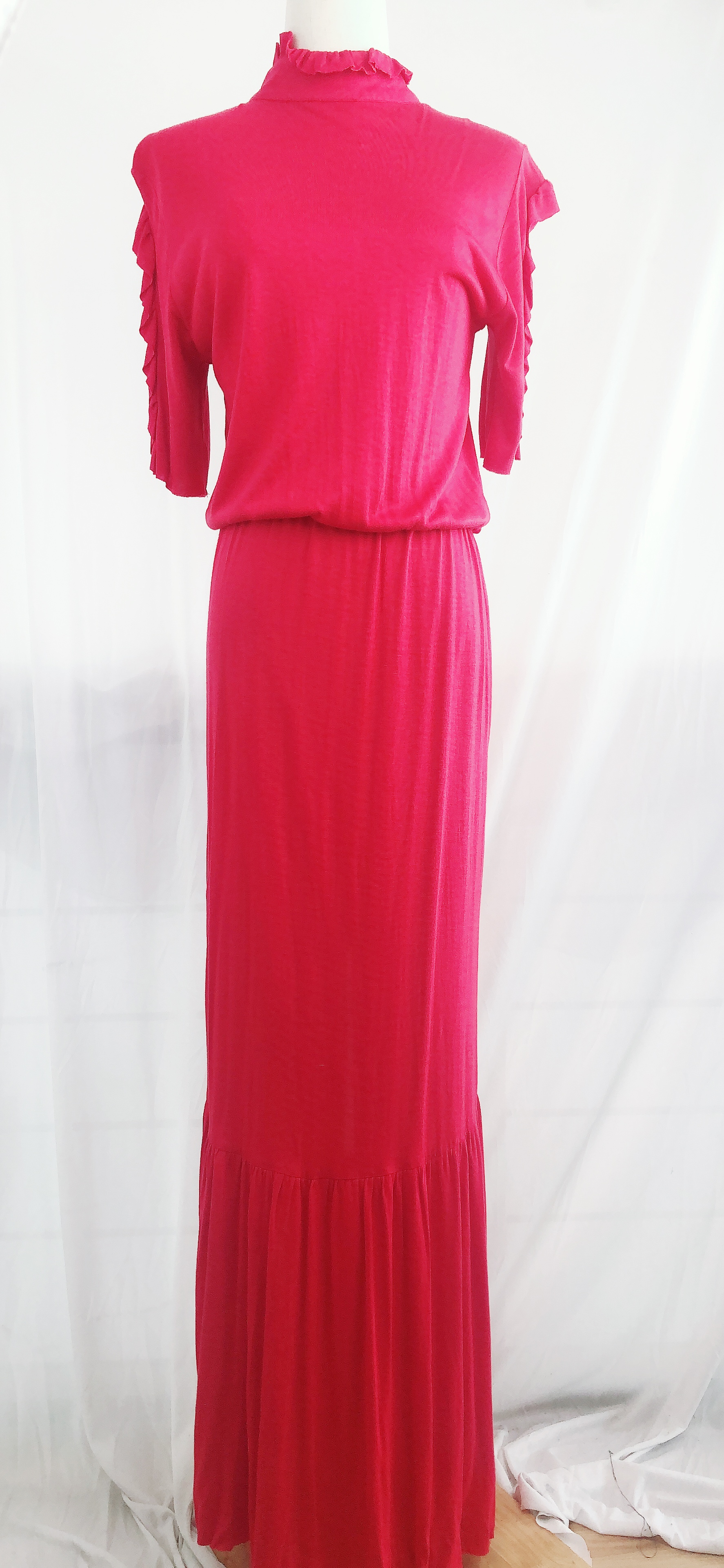 ladies knitted long dress