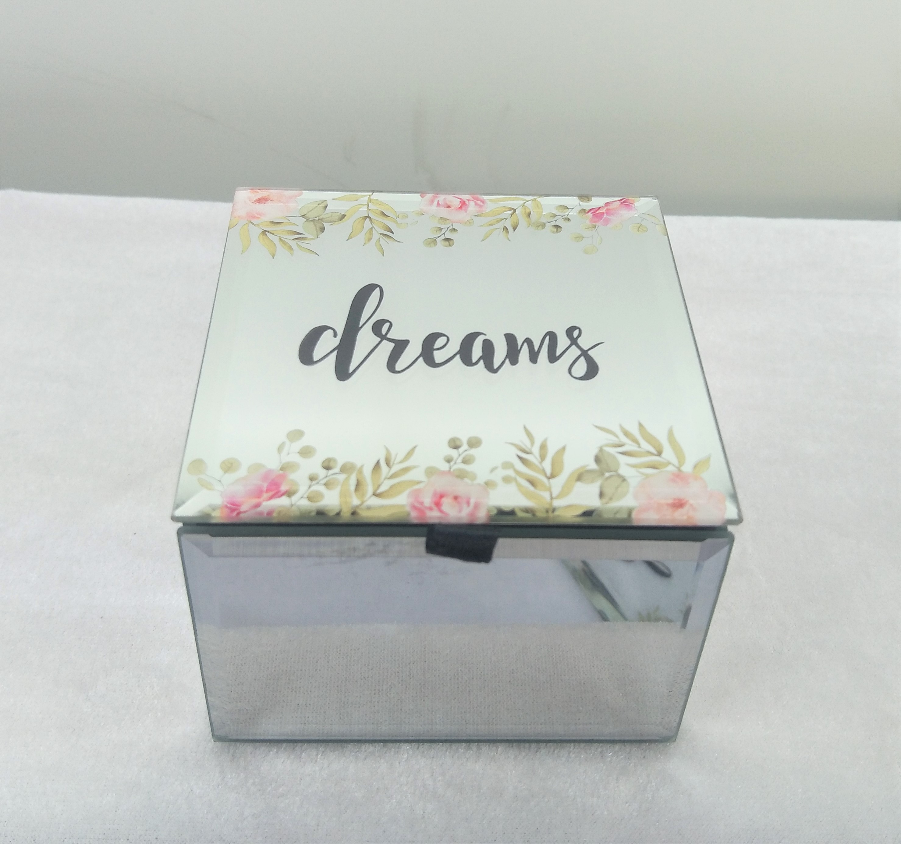 Mini Glass Jewel box