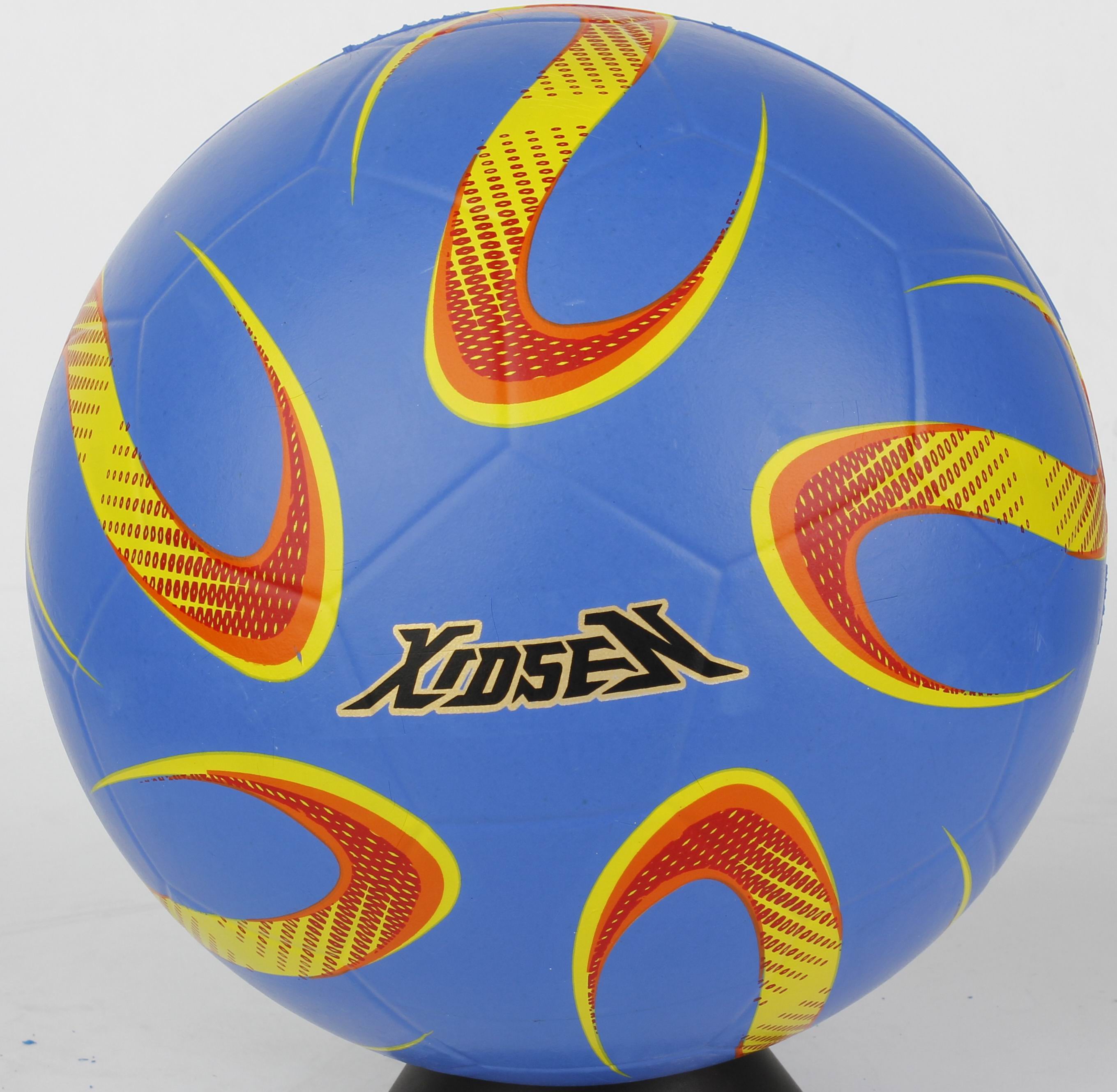 rubber bright color printing adult and child soccer 5# sizes