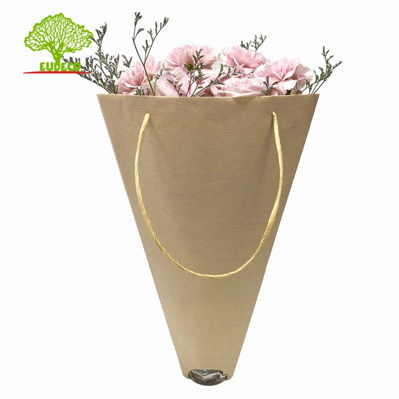 Flower bag with handle