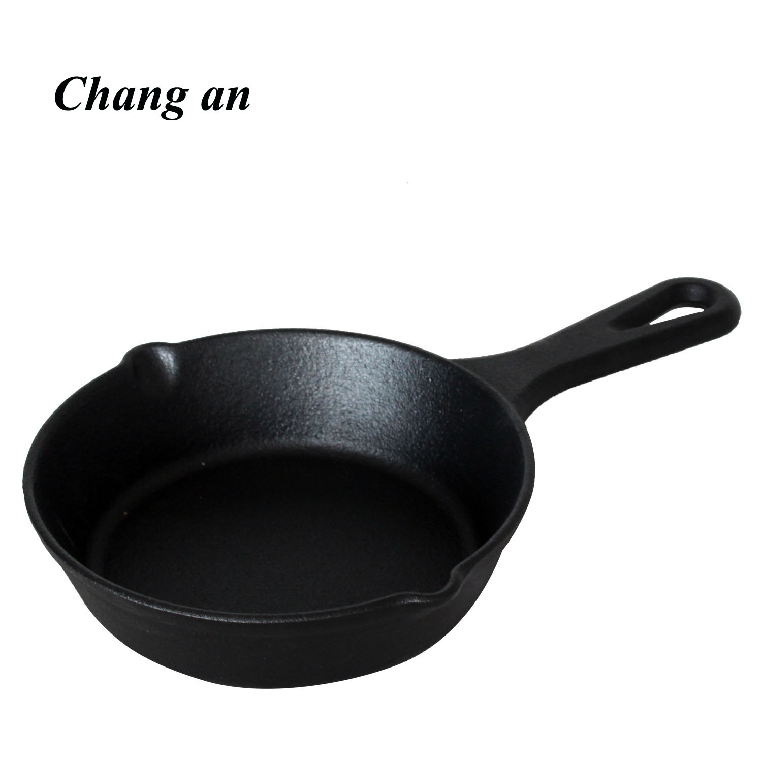 Cast iron preseasoned oil skillet
