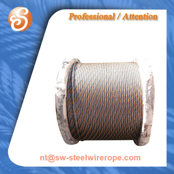 steel wire rope 钢丝绳 6X36WS 6X25FI