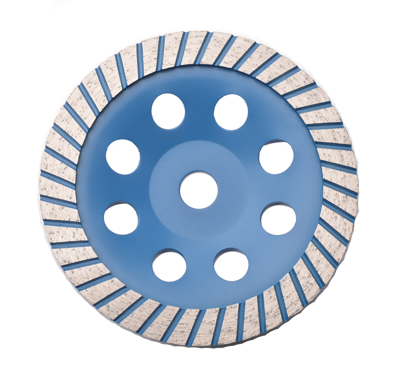 Turbo diamond concret grinding disc