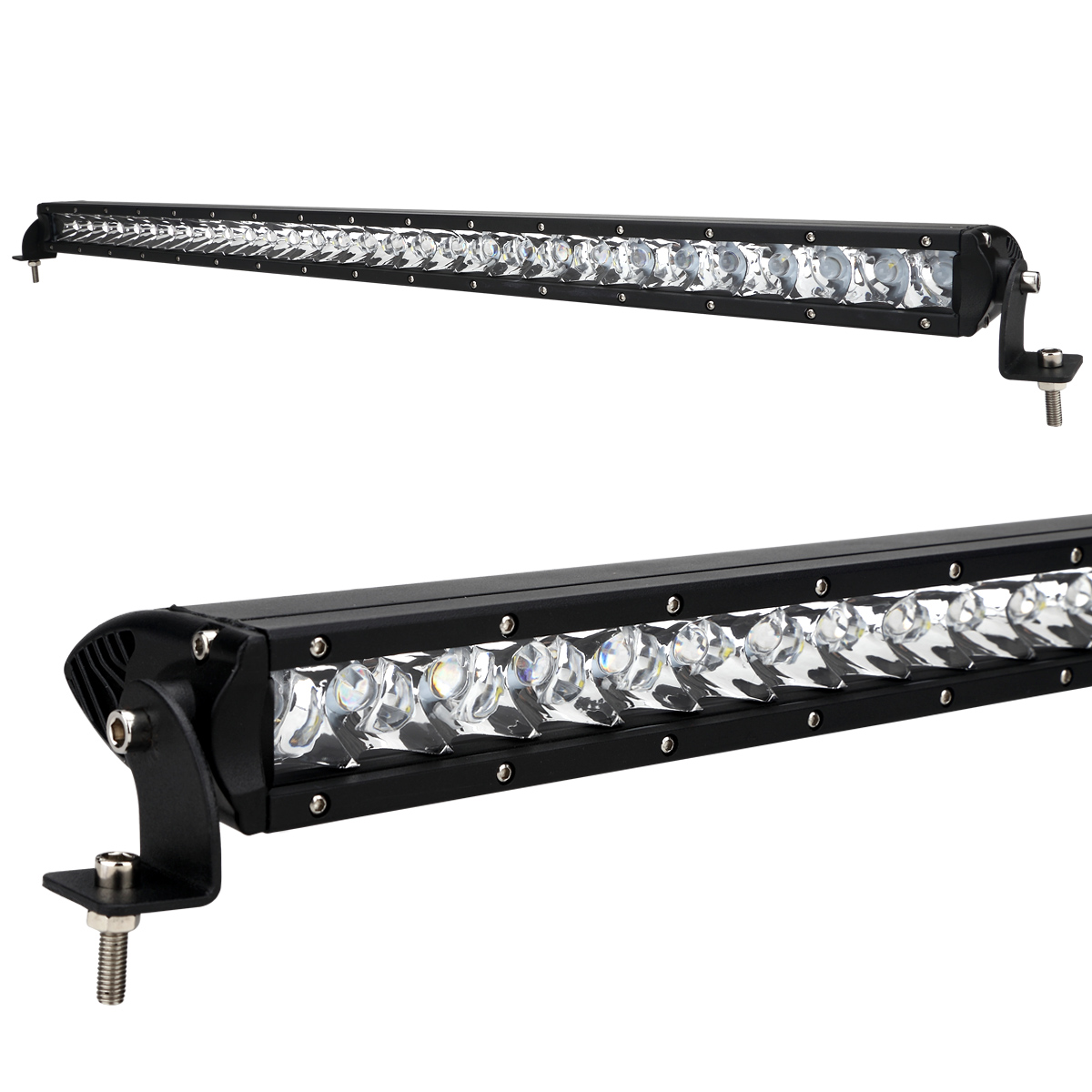 31inch 150W straight driving light spares parts remote led light bar