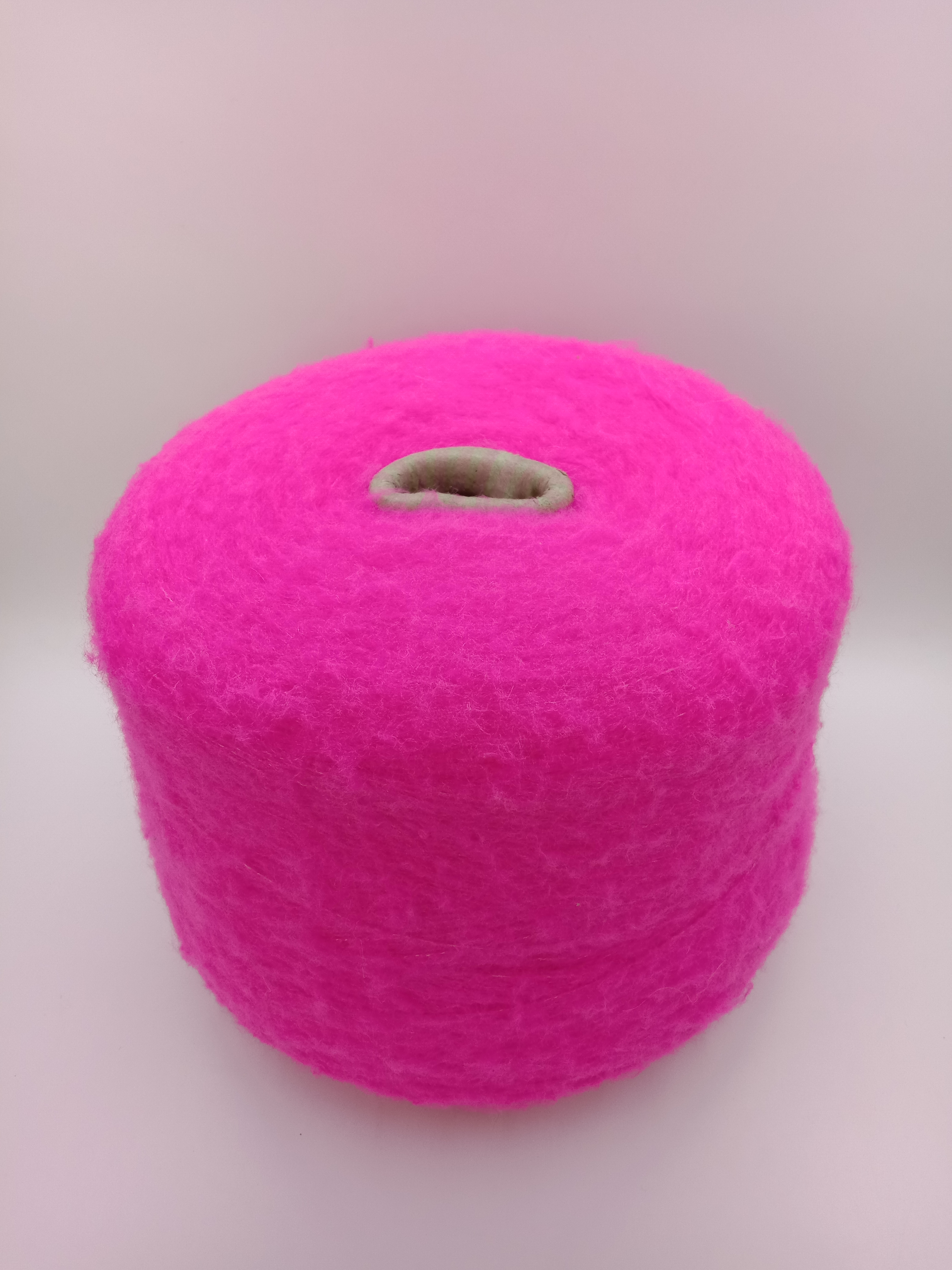 Acrylic nylon spandex brush yarn