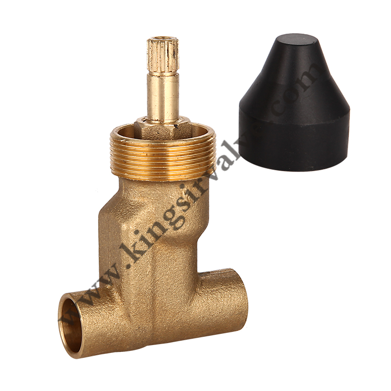 Brass shower stop valves
