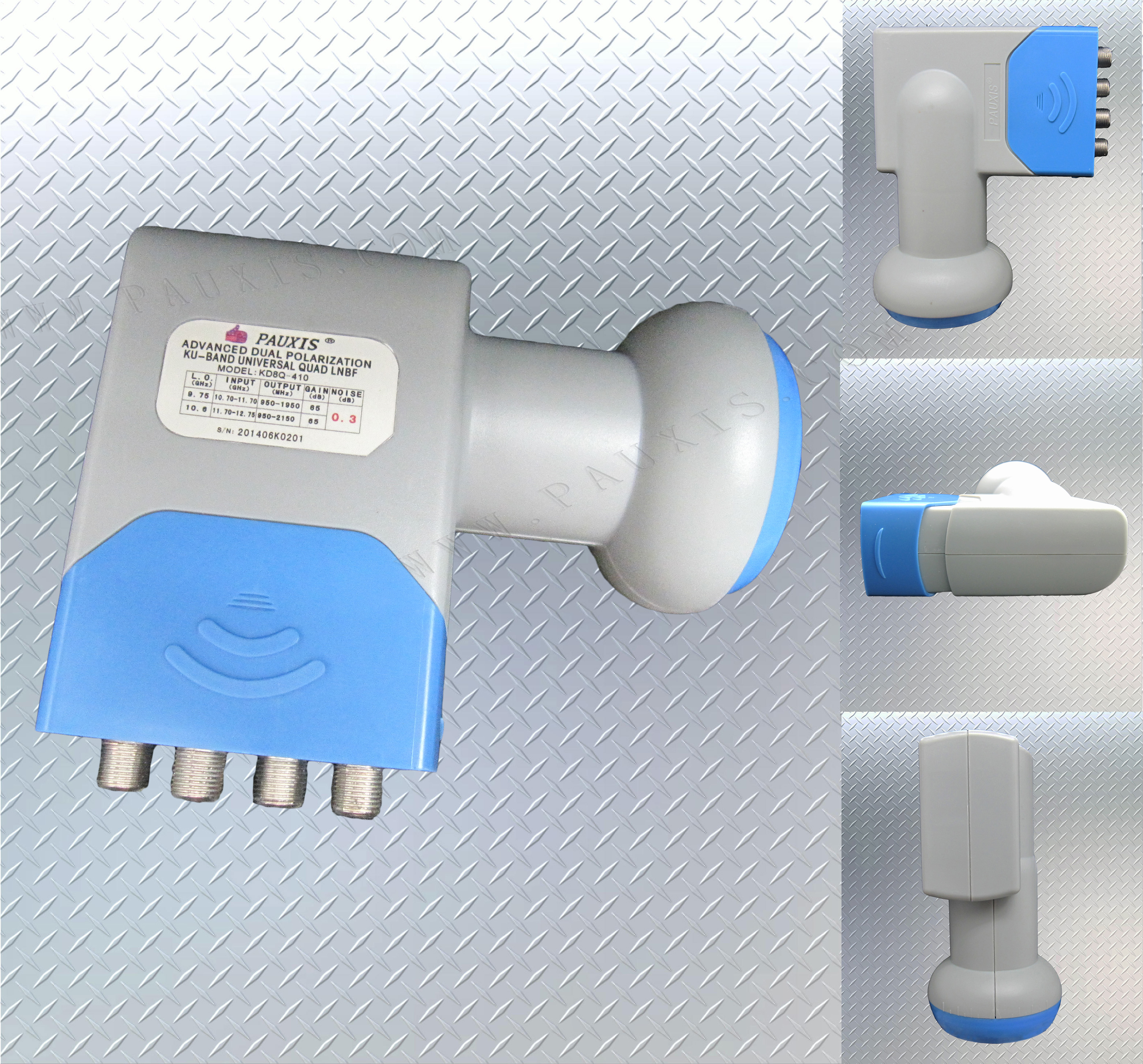 Universal Ku Band Quad Lnbf