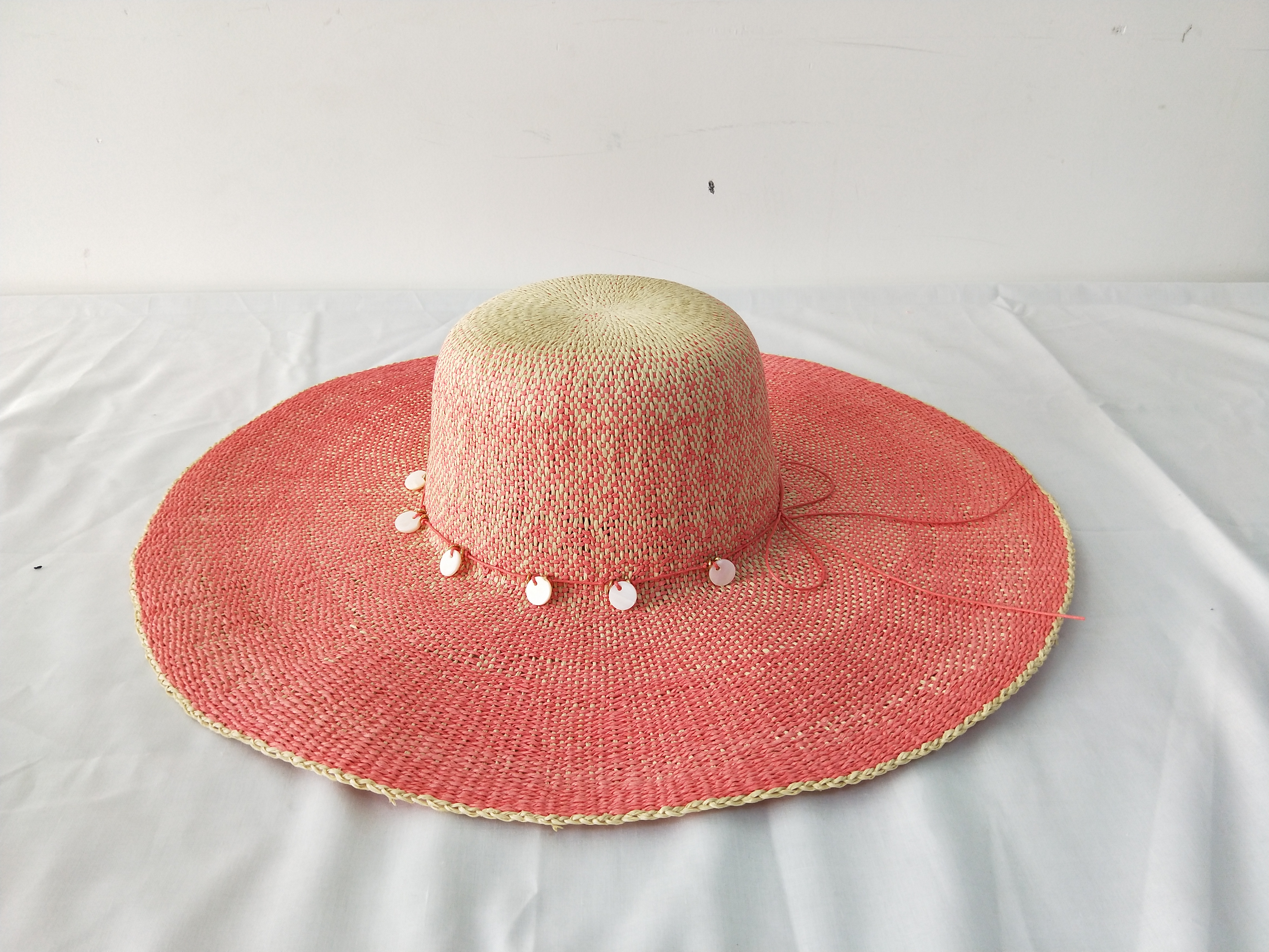 Floopy-wide brim paper straw hat