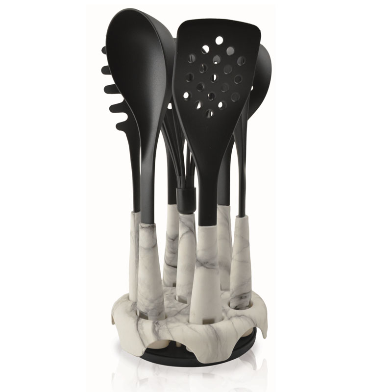 8 pcs nylon kitchen utensil set