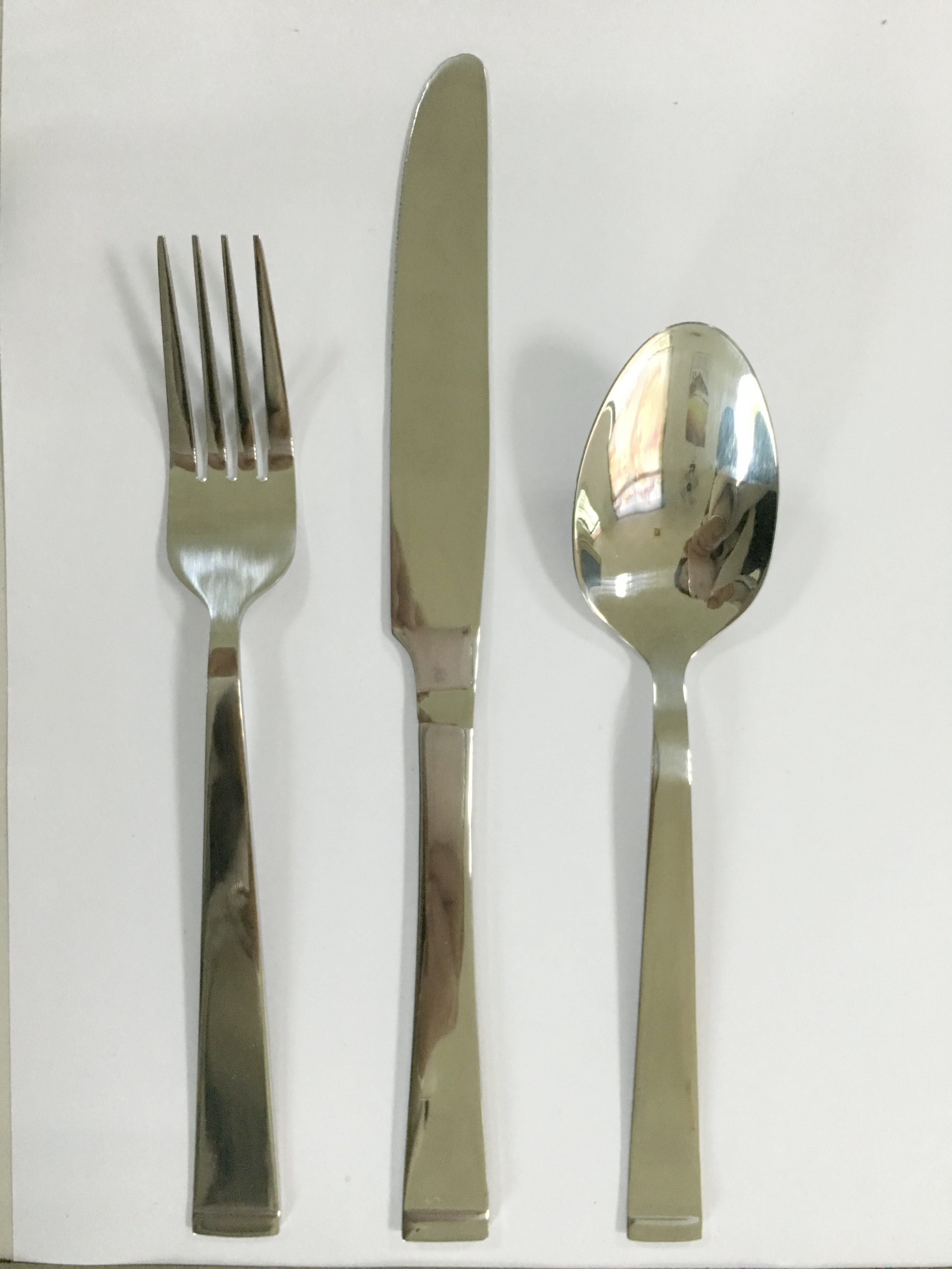 Stainless cutlery