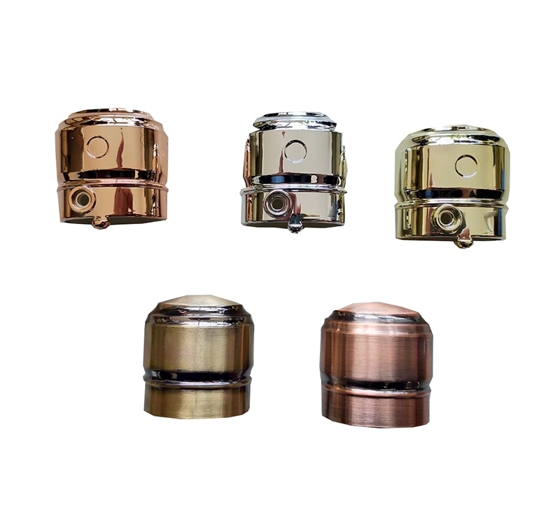 Casket tip pipe end