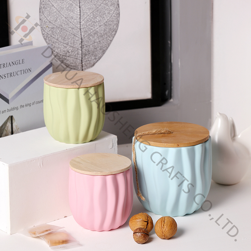 Ceramic candle holder