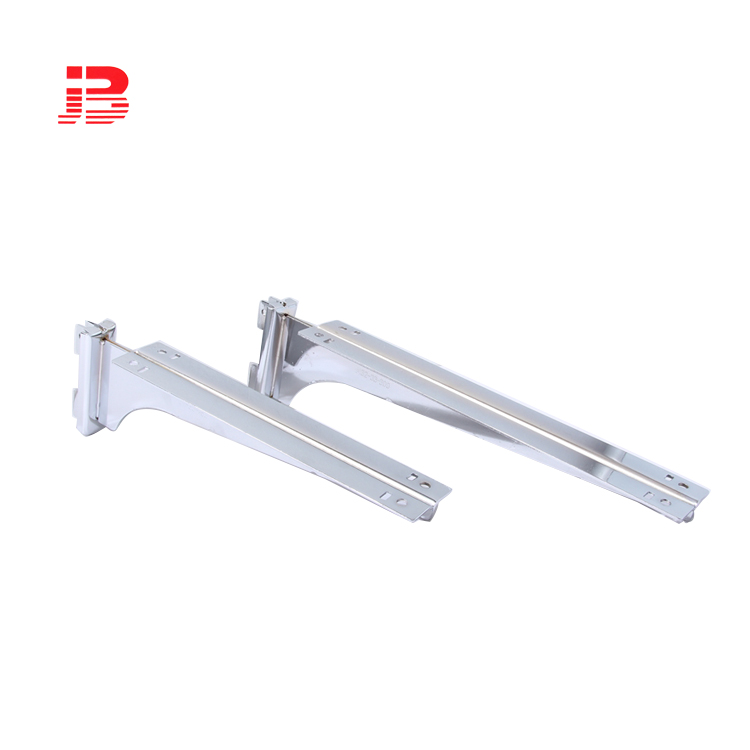 Slotted channel double edge bracket